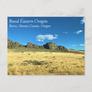Rural Harney County, Burns, Oregon Briefkaart