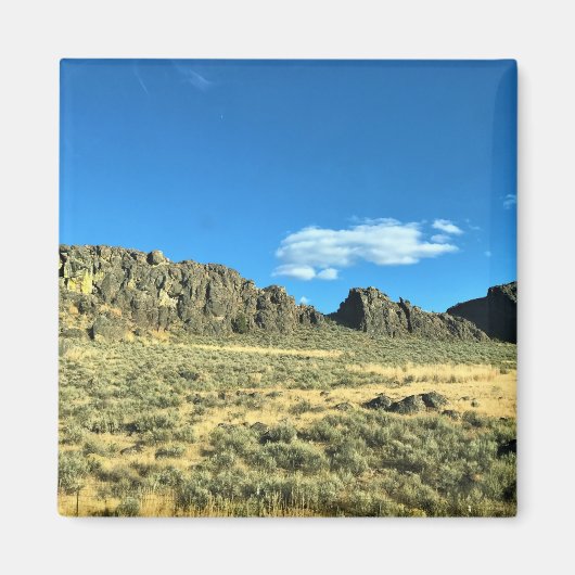 Rural Harney County, Burns, Oregon Magneet (Voorkant)