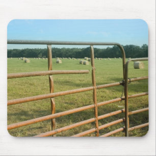 Rural Hay Field Mousepad Muismat