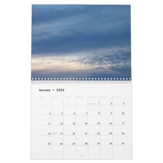 Rural Illinois Kalender (Jan 2026)