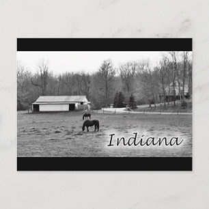 Rural Indiana Briefkaart
