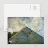 Rural Iowa Barn 2 Briefkaart (Voorkant / Achterkant)