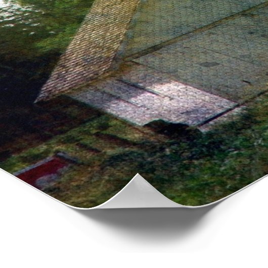 Rural Iowa Barn 2 Poster (Hoek)