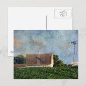 Rural Iowa Barn 4 Briefkaart (Voorkant / Achterkant)
