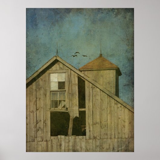 Rural Iowa Barn 5 Poster (Voorkant)