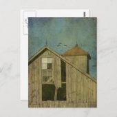 Rural Iowa Barn Briefkaart (Voorkant / Achterkant)