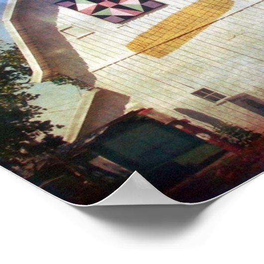 Rural Iowa Barn Poster (Hoek)