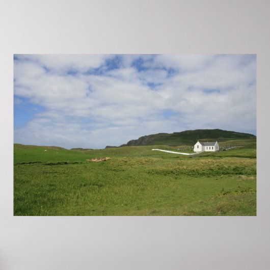 Rural Irish Church Poster (Voorkant)