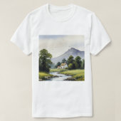 Rural landscape t-shirt (Design voorkant)