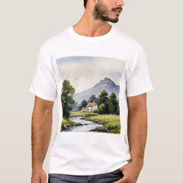 Rural landscape t-shirt