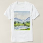 Rural landscape t-shirt (Design voorkant)