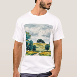 Rural landscape t-shirt