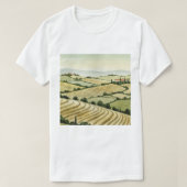 Rural landscape t-shirt (Design voorkant)