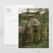 Rural Love, 1882 Briefkaart (Voorkant / Achterkant)