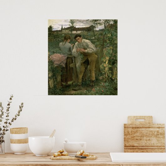 Rural Love, 1882 Poster (Keuken)