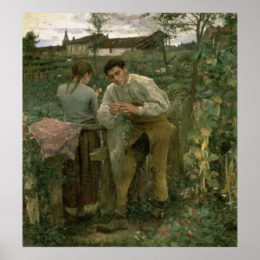 Rural Love, 1882 Poster (Voorkant)