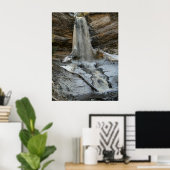 Rural Michigan Waterfall Print (Thuiskantoor)