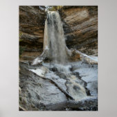 Rural Michigan Waterfall Print (Voorkant)