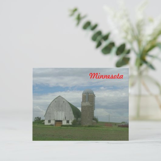 Rural Minnesota Briefkaart (Staand voorkant)