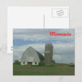 Rural Minnesota Briefkaart (Voorkant / Achterkant)