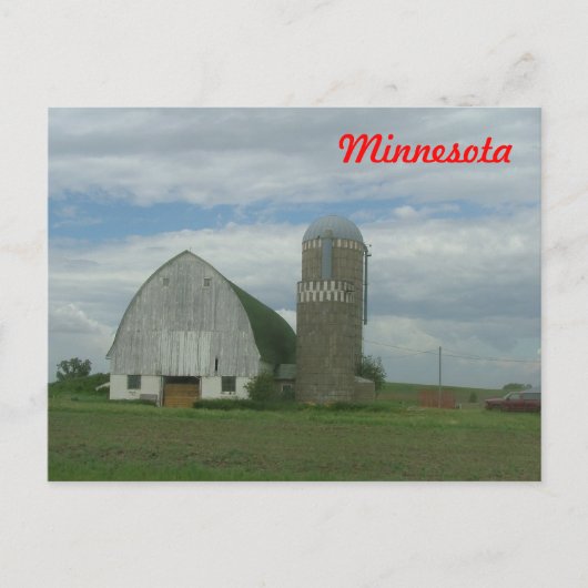 Rural Minnesota Briefkaart (Voorkant)