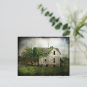 Rural Missouri Abandoned House Briefkaart (Staand voorkant)