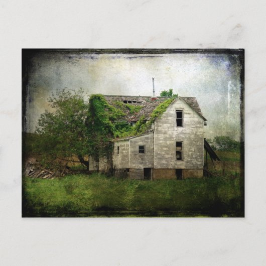 Rural Missouri Abandoned House Briefkaart (Voorkant)