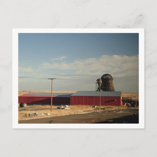 Rural Montana Art Briefkaart (Voorkant)