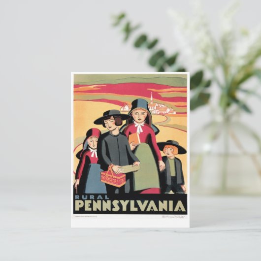 Rural Pennsylvania Briefkaart (Staand voorkant)