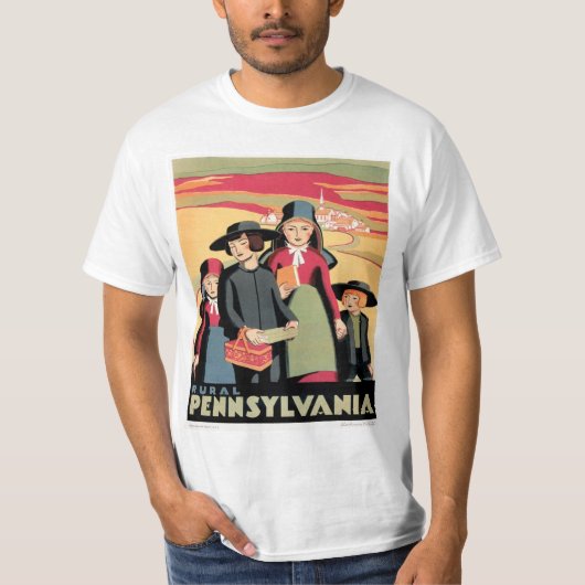 Rural Pennsylvania T-shirt (Voorkant)