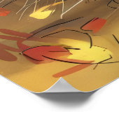 Rural Pursuit Pheasant Hunting Herfst Natuur Poster (Hoek)