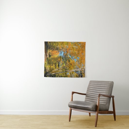 Rural Road Autumn Colors New Hampshire Wandkleed (In Situ (horizontaal))