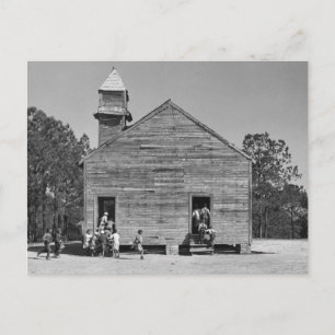 Rural Schoolhouse, 1937 Briefkaart