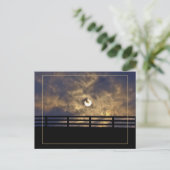 Rural Sunset Briefkaart (Staand voorkant)