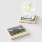 Rural Sweden June Stenen Onderzetter (Zijkant)