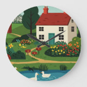 Rural town grote klok (Voorkant)