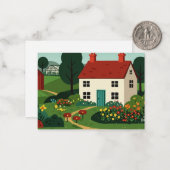 Rural town notitiekaartje (Voorkant / Achterkant in situ)