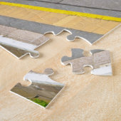 Rural Train Station Jigzaag Puzzle Legpuzzel (Zijkant)