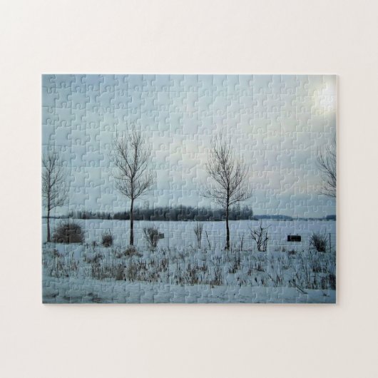 Rural Uitzicht in Quebec, Canada Legpuzzel (Horizontaal)