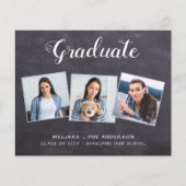 Rurale Afstudeeruitnodiging 3 Foto Budget Uitnodig (Voorkant)