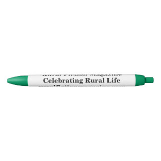Rurale Fictie Magazine  Blauwe Inkt Pen