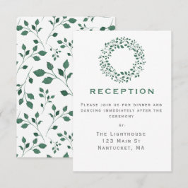 Rurale groene krans | Trouwreceptie bijlage Kaart