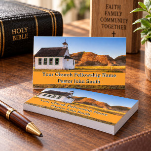 Rurale Kerk Pastor Fellowship Visitekaartjes