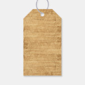 Rurale Wild One 1e Verjaardag Bedankkaartje Cadeaulabel (Achterkant)