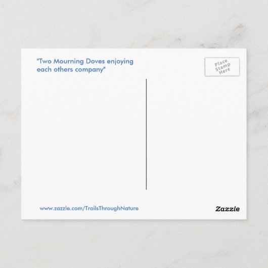 Ruringschildpad Briefkaart (Achterkant)