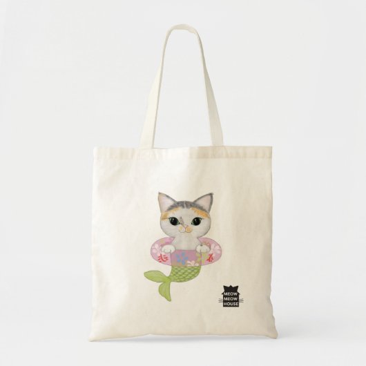 Rurmaid leert zwemmen tote bag (Voorkant)