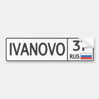 RUS. Ivanovo. 37 Bumpersticker