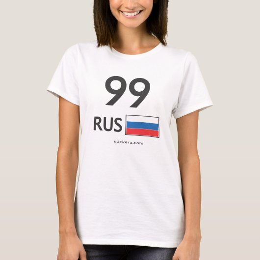 RUS. Voorkant. T-shirt (Voorkant)