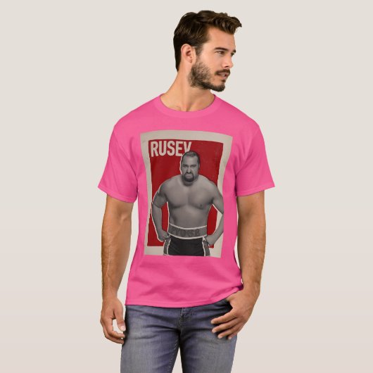 Rusev Poster  T-shirt (Voorkant volledig)