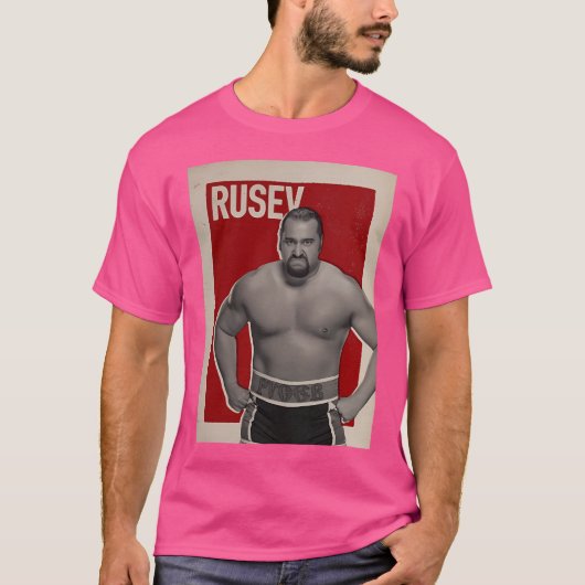 Rusev Poster  T-shirt (Voorkant)